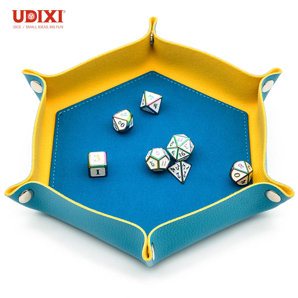 UDIXI   Hex Foldable Flannel Tray
